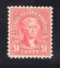 US STAMPS #561 9c MINT OG H LOT #78839-11