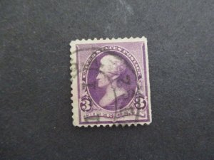 US #221 Used- (4DC) WDWPhilatelic 