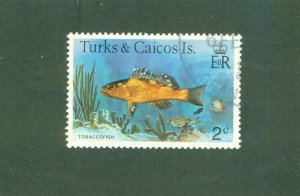 TURKS _ CAICOS 361 USED BIN $0.80