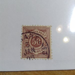 German State : Wurttemberg  # 68  used