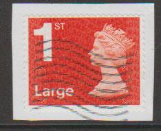 GB QE II Machin SG U2960a - 1st vermillion  Large - MA14 - No Source Code