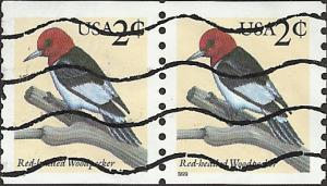# 3045 USED RED-HEADED WOODPECKER