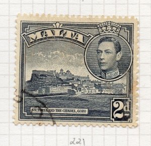 Malta 1938 Issue Fine Used 2d. NW-208431