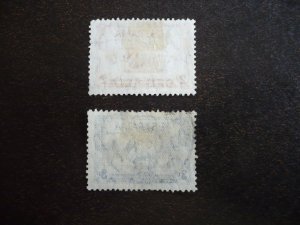Stamps - Australia - Scott# 147-148 - Used Part Set of 2 Stamps