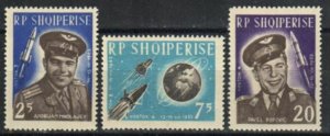 Albania Stamp 654-656  - Space Flights Vostoks 3 & 4