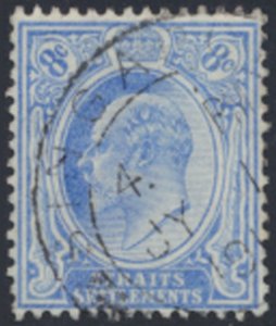 Straits Settlements    SC# 134 Used  see details & scans