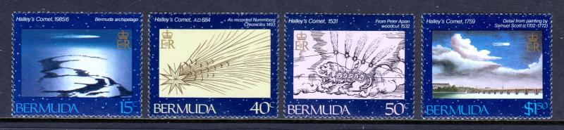 Bermuda - Scott #478-481 - MNH - SCV $11.50