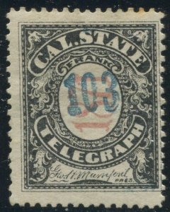 5T4 California State Telegraph Co. Mint Stamp BX4716