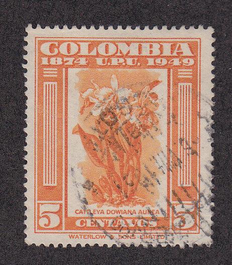 Colombia Scott #584 Used