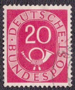 Germany 677 1951 Used