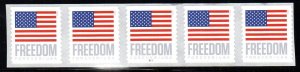 US 2023 5789 Freedom Flag Coil from 3K roll - PNC5 - MNH