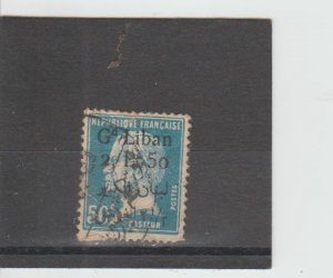 Lebanon  Scott#  17  Used  (1924 Surcharged)