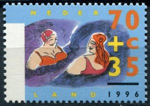 Netherlands Sc#B692 MNH, 70c+35c bl & multi, Summer stamps 1996 (1996)