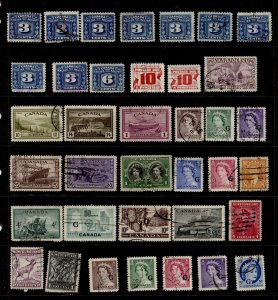 Canada #37 Early Used includes 4 Newfoundland