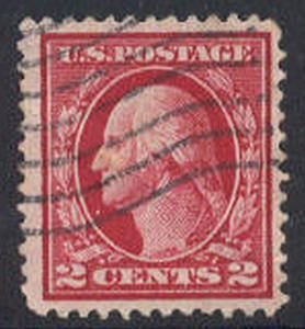 US Stamp #406 Used George Washington - 1912-14 Regular Issue