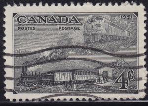 Canada 311 Postage Stamp Centenary 1951