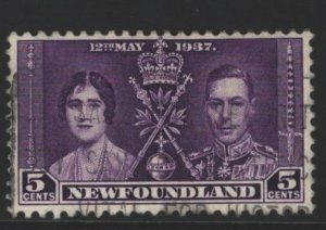 Newfoundland Sc#232 Used