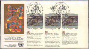 United Nations, New York, Worldwide First Day Cover, Art