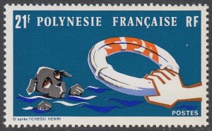 French Polynesia 277 MNH CV $12.00