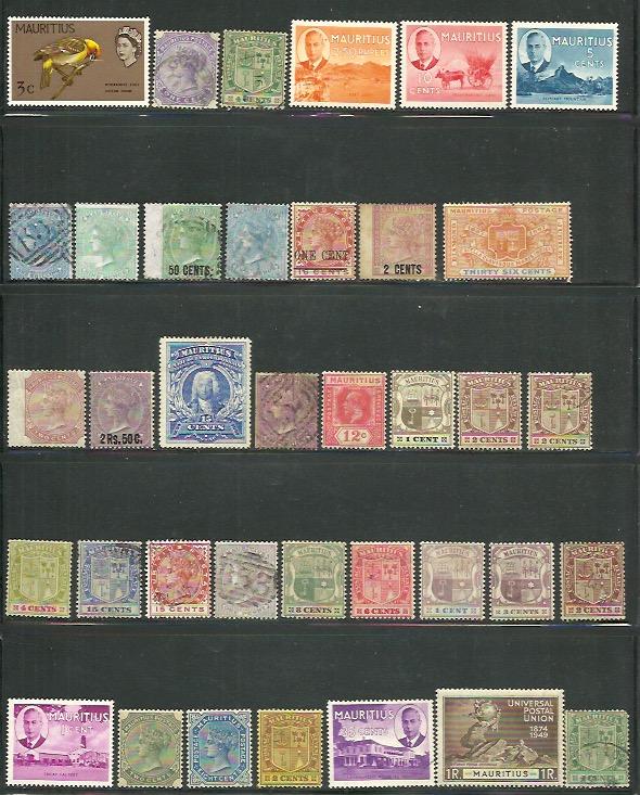 Mauritius Remainder lot,  Mint Hinge and Used. Lot 5