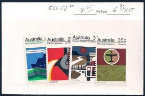 AUSTRALIA Sc#550-553 MINT NEVER HINGED SET