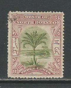 North Borneo    #82  Used  (1897)  c.v. $0.55