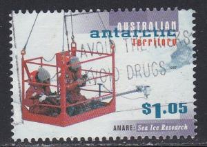 Australian Antarctic # L105, Sea Ice Research, Used, 1/3 Cat