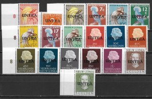 United Nations UNTEA 1-19 set MNH