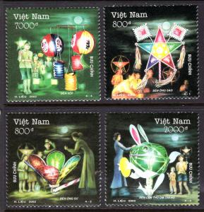 Vietnam 3153-3156 MNH VF