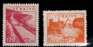 TURKEY Scott 1456-1457 MH*  stamps