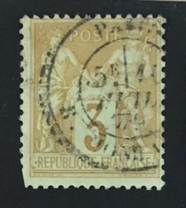 France Sc. #89, used