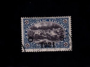 Liberia Scott #O137 CTO