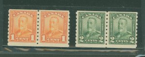 Canada #160-161 Mint (NH) Single (Complete Set) (King)