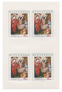 Slovakia 2000 MNH Mini Sheet Stamps Scott 366 Art from National Gallery