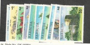 Barbuda, Postage Stamp, #170-175, 178-181 Mint NH, 1974-5