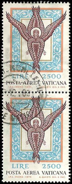 Vatican City - C59 - P air - Used - SCV-4.00