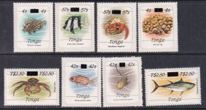 Tonga 618-625 Marine Life MNH VF