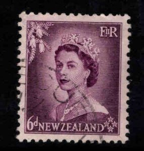 New Zealand Scott 294 used QE2 stamp
