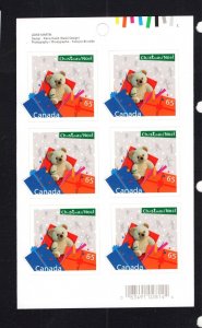 Canada 2003 .65 Christmas Booklet (Scott #2005a Unitrade #BK278) VFMNH CV $8.50
