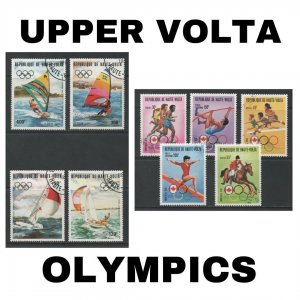 Thematic Stamps - Upper Volta - Olympics - Choose from dropdown menu