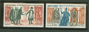 Andorra (French) #159-160  Single (Complete Set)