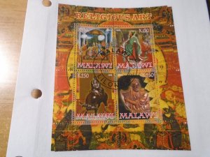 Malawi   Religious art  used