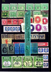 JASTAMPS: Vintage US BOB  Old Stamp  Federal LOT Collection