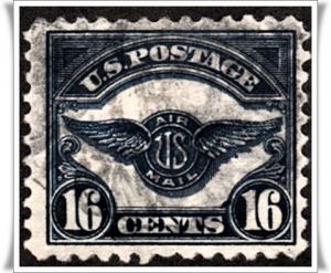 SC#C5 16¢ Air Service Emblem (1923) Used