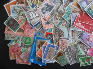 ASIA colossal mixture (duplicates, mixed cond) of 250 old new large, & small