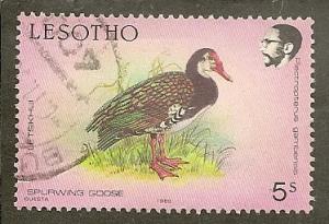 Lesotho        Scott  620a          Bird     Used