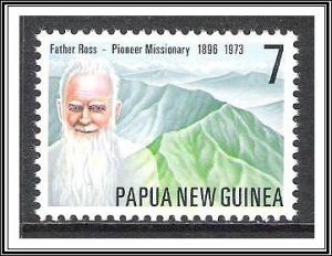 Papua New Guinea #441 Father Ross MNH