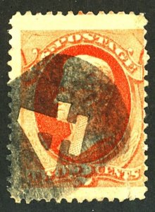 U.S. #178 USED RARE FANCY CANCEL