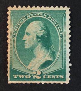 United States, US Sc. #213, mint never hinged, probably regummed