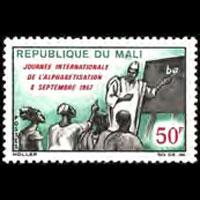 MALI 1967 - Scott# 102 Literacy Day Set of 1 NH